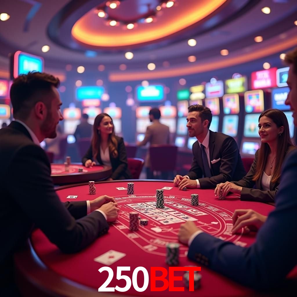 Interface do App 250bet